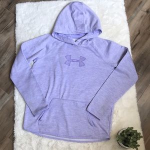 Under Armour- hoodie- lilac- women’s size M